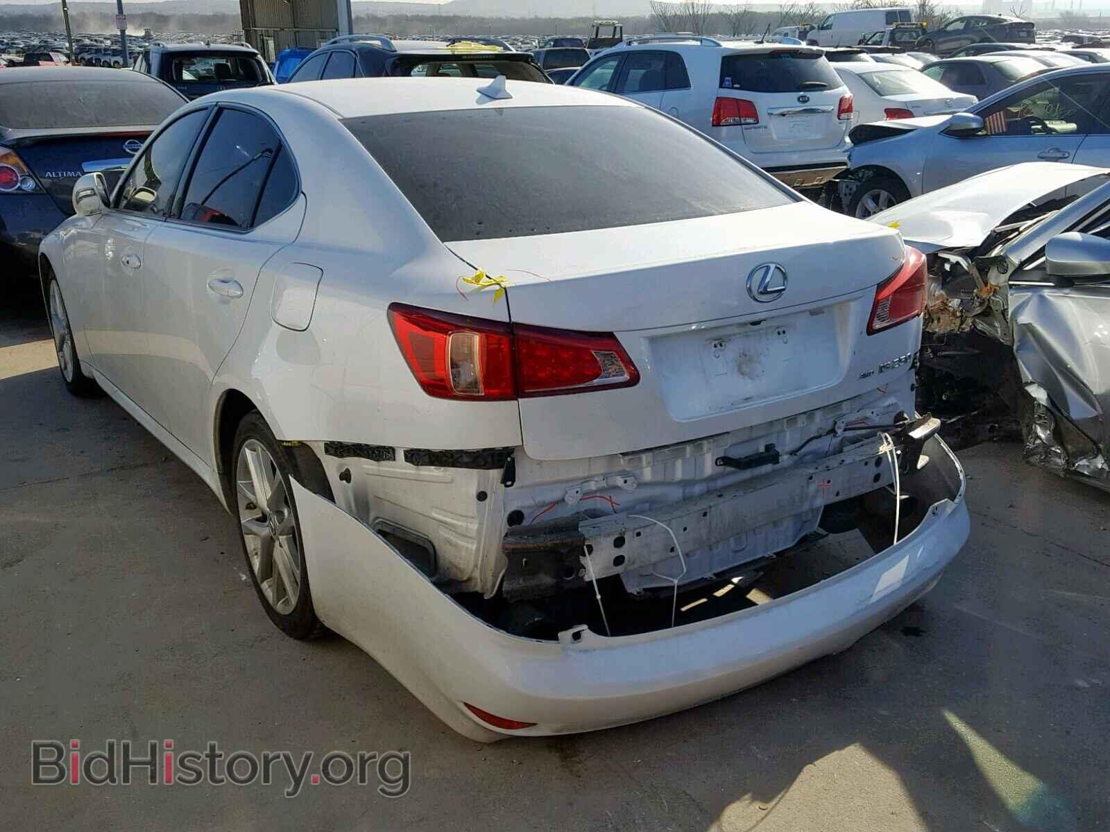 2012 LEXUS IS 250 - VIN: JTHCF5C27C5057355 - Фото 3