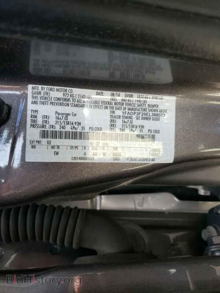 2014 FORD FOCUS - VIN: 1FADP3F29EL388073 - Photo 10