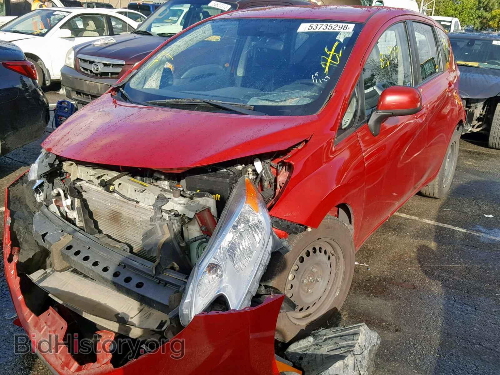 2014 NISSAN VERSA - VIN: 3N1CE2CP5EL406176 - Фото 2