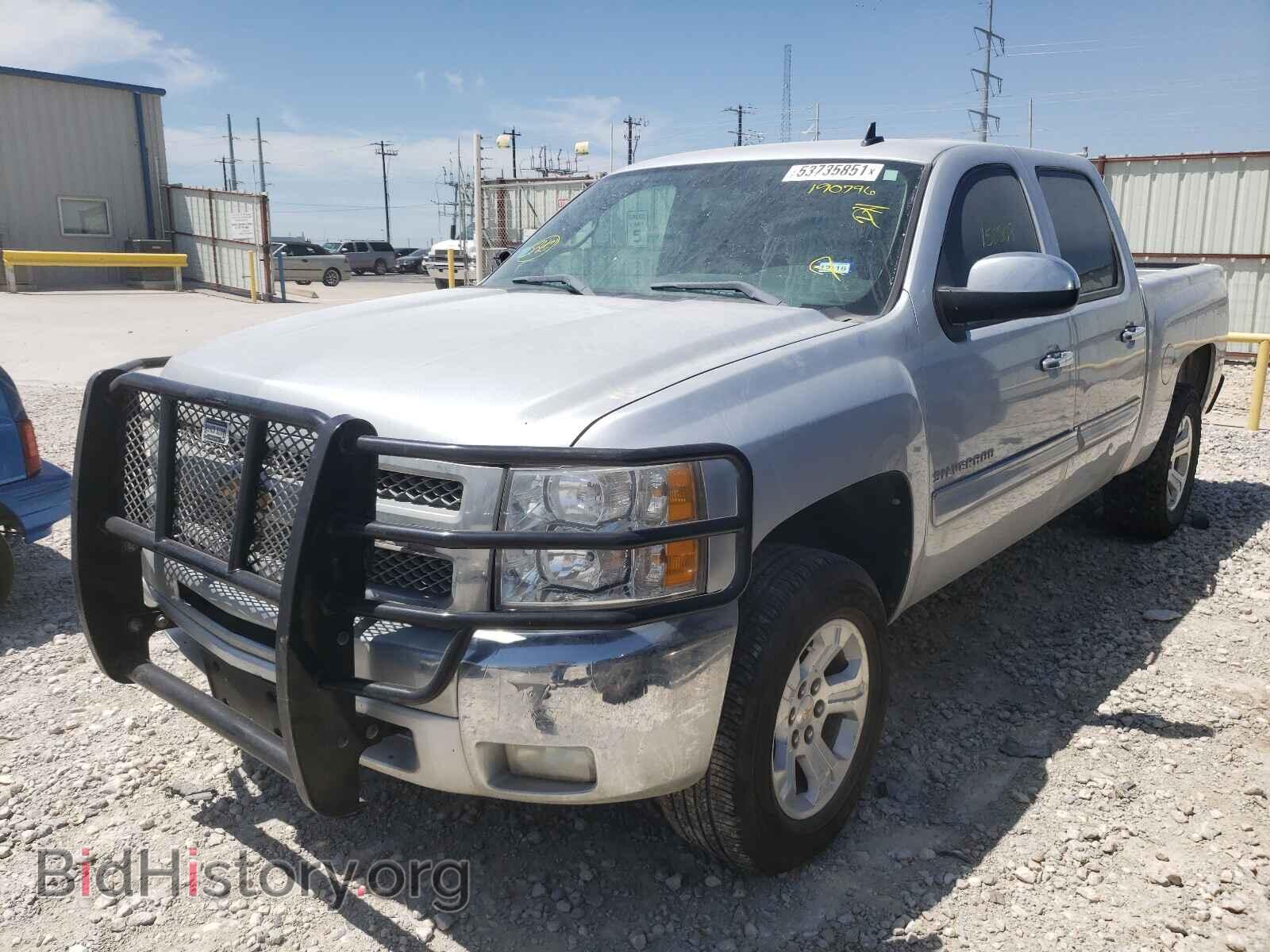 2012 CHEVROLET SILVERADO - VIN: 3GCPKSE72CG190796 - Фото 2