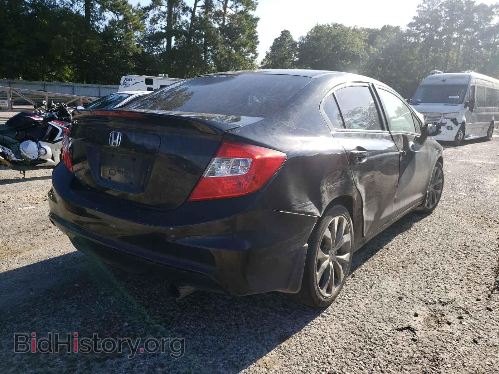 2012 HONDA CIVIC - VIN: 2HGFB6E51CH703314 - Фото 4