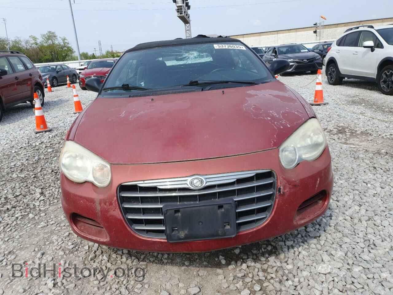2005 CHRYSLER SEBRING - VIN: 1C3EL75R85N660654 - Фото 5