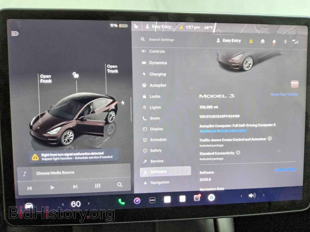 2023 TESLA MODEL 3 - VIN: 5YJ3E1EA6PF434196 - Photo 9