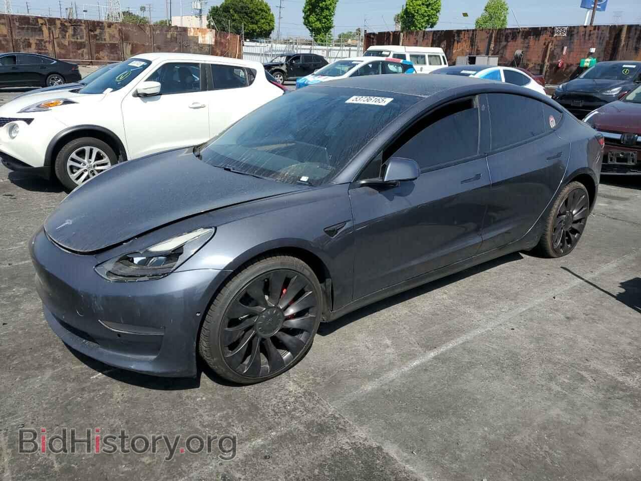 Фотография 5YJ3E1EC4MF076254 - TESLA MODEL 3 2021