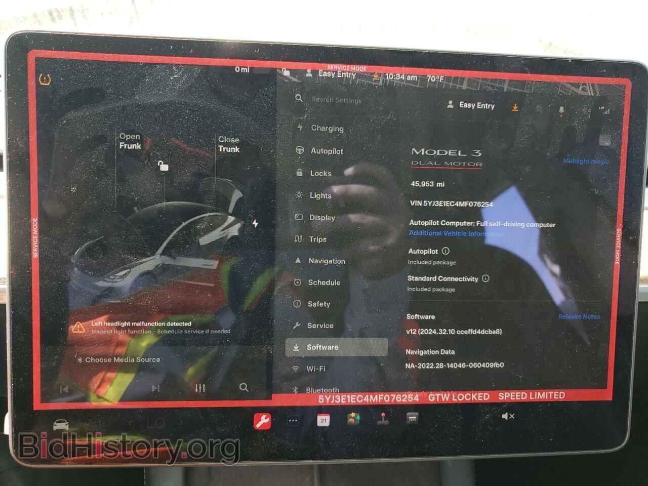 2021 TESLA MODEL 3 - VIN: 5YJ3E1EC4MF076254 - Фото 9