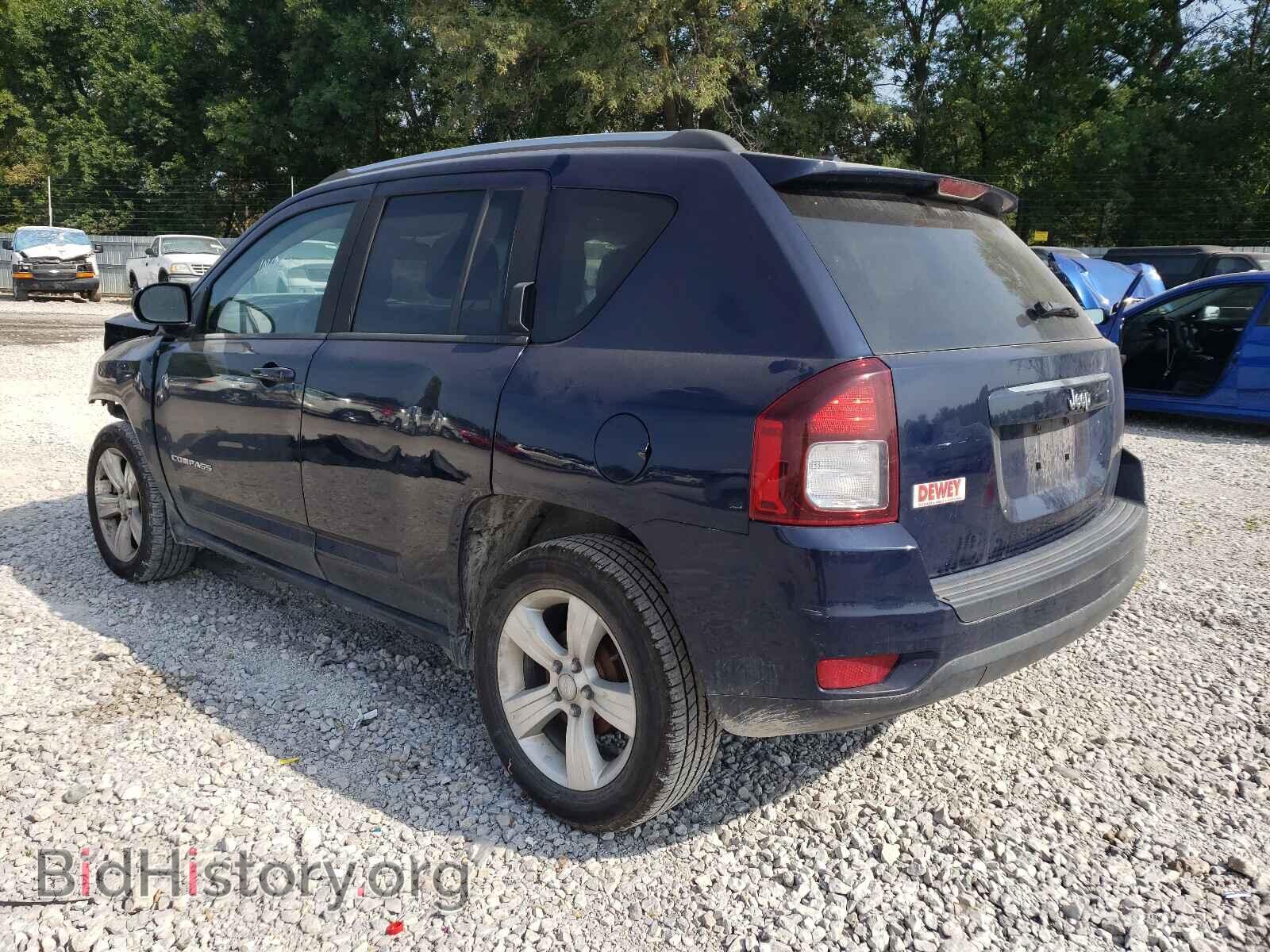2014 JEEP COMPASS - VIN: 1C4NJCEAXED648757 - Фото 3