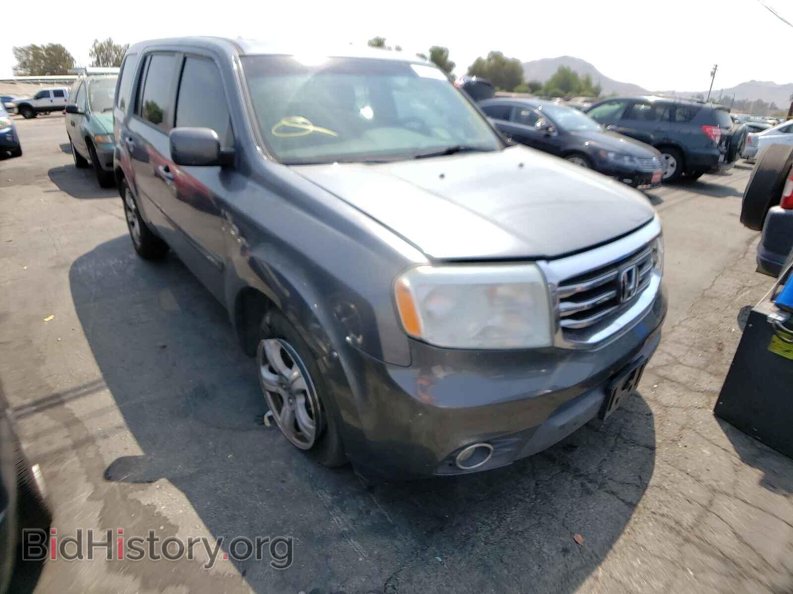 Фотография 5FNYF3H68CB011796 - HONDA PILOT 2012