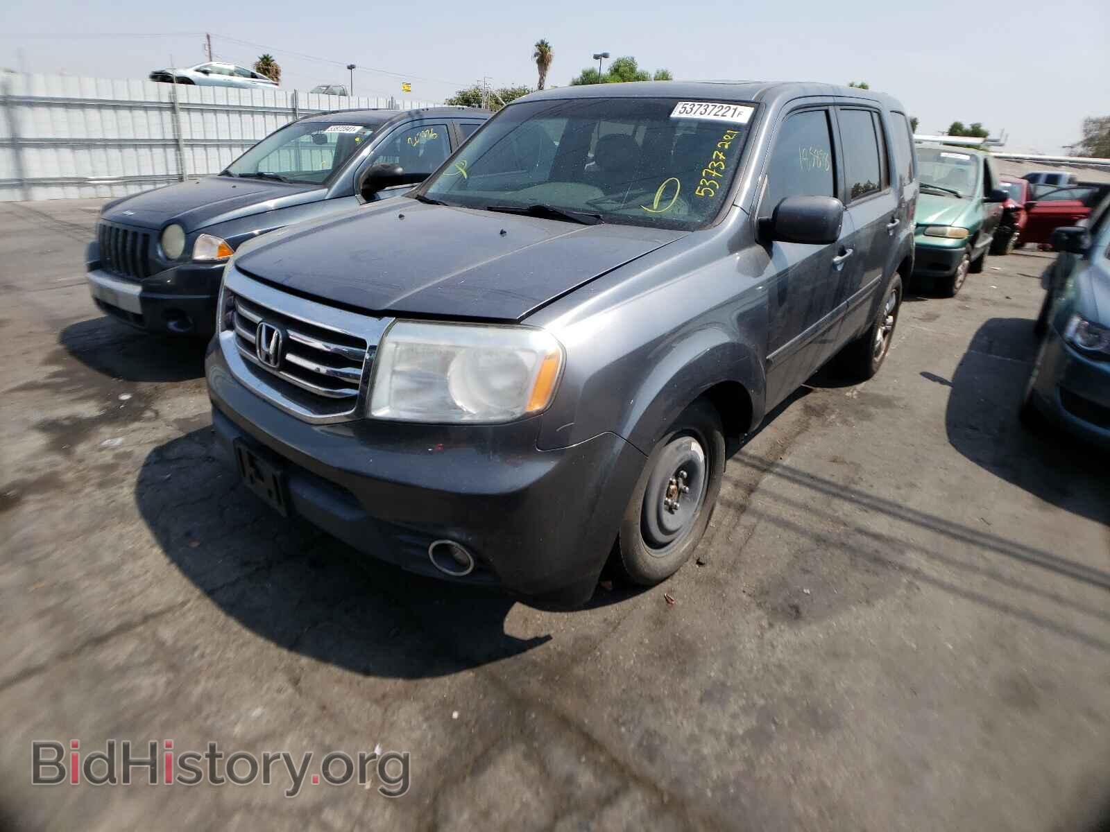 2012 HONDA PILOT - VIN: 5FNYF3H68CB011796 - Фото 2