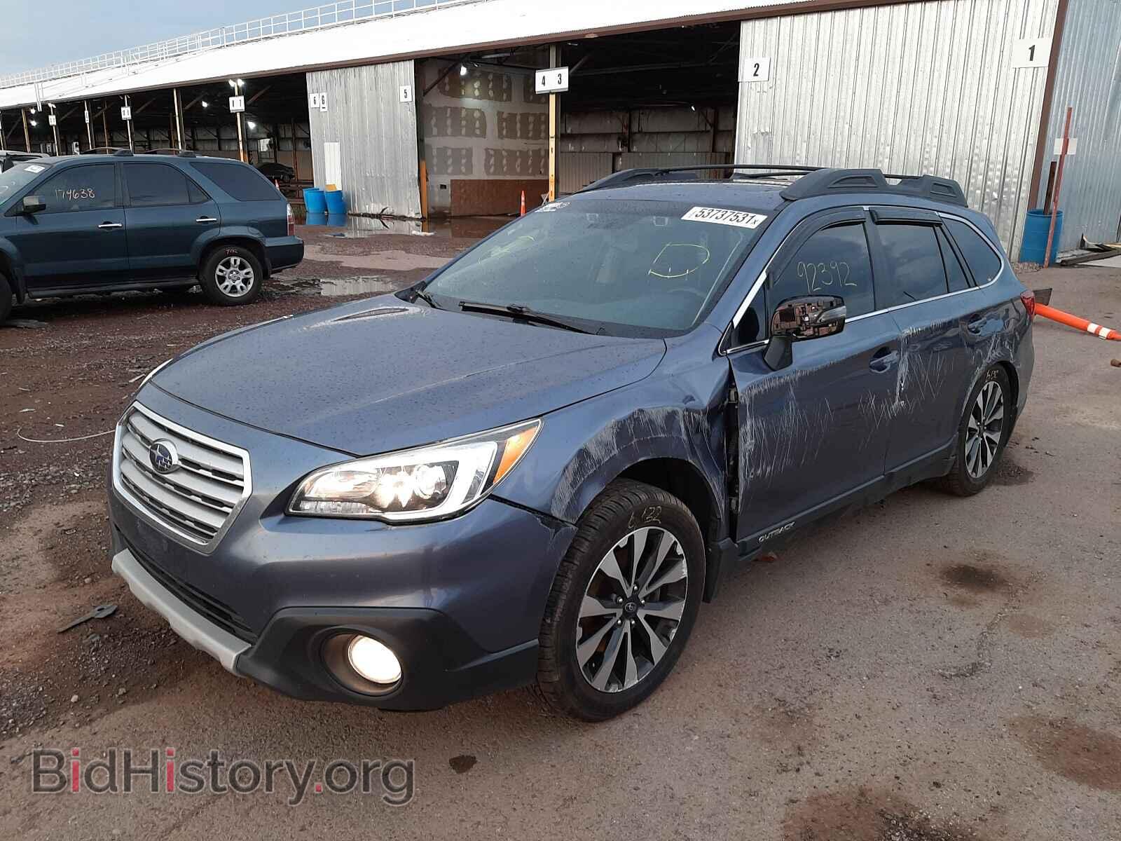 2015 SUBARU OUTBACK - VIN: 4S4BSBNC8F3271912 - Фото 2