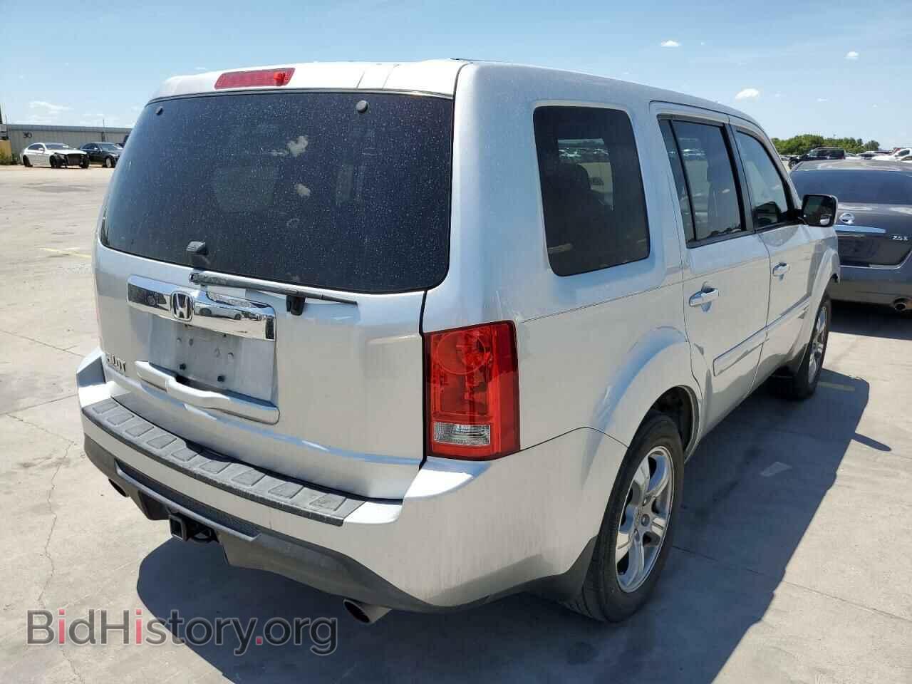 2014 HONDA PILOT - VIN: 5FNYF3H68EB017830 - Фото 4