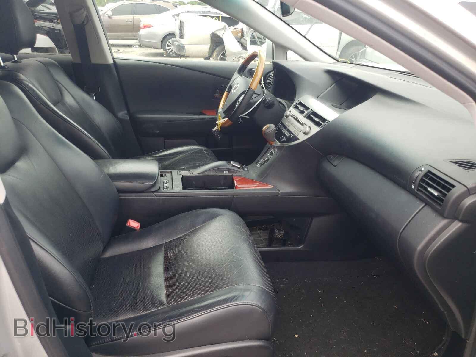 2010 LEXUS RX350 - VIN: 2T2BK1BA3AC046973 - Фото 5