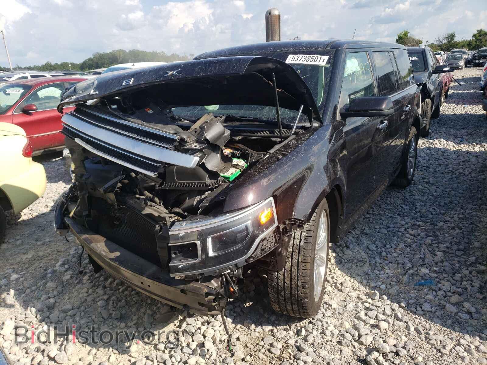 2014 FORD FLEX - VIN: 2FMGK5D83EBD25927 - Фото 2