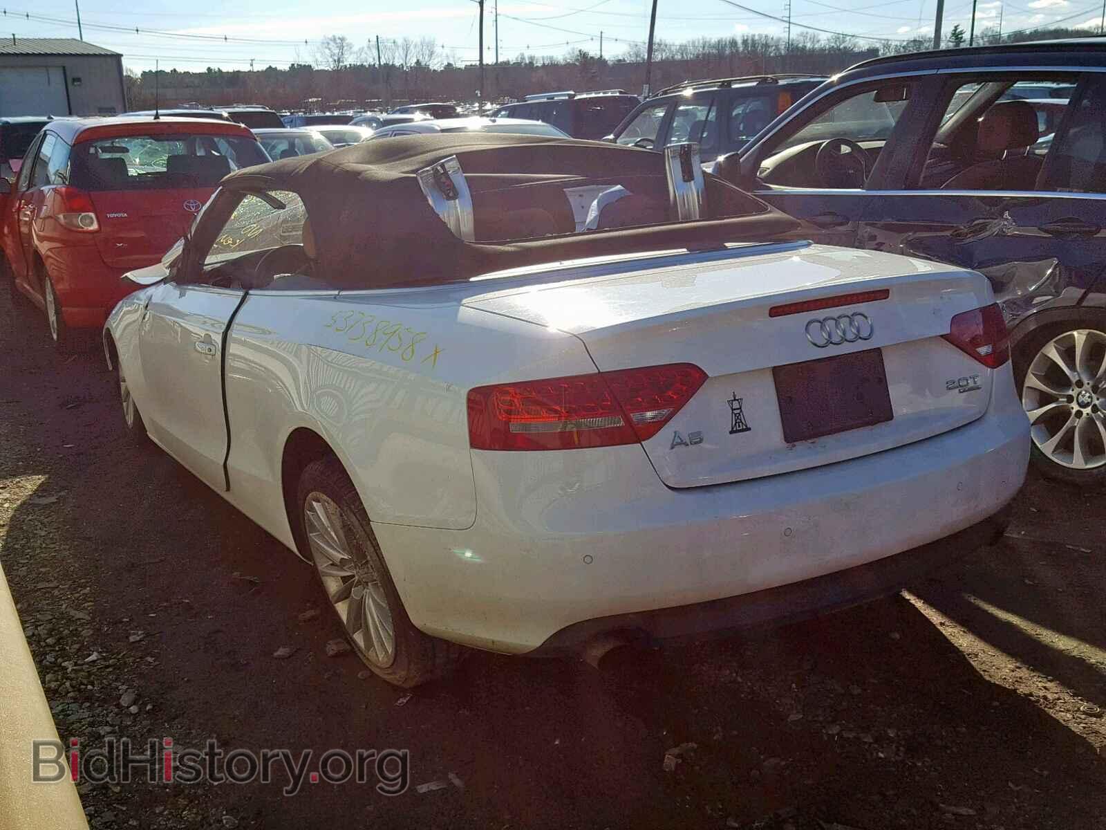 2012 AUDI A5 PREMIUM - VIN: WAULFAFH3CN008659 - Фото 3