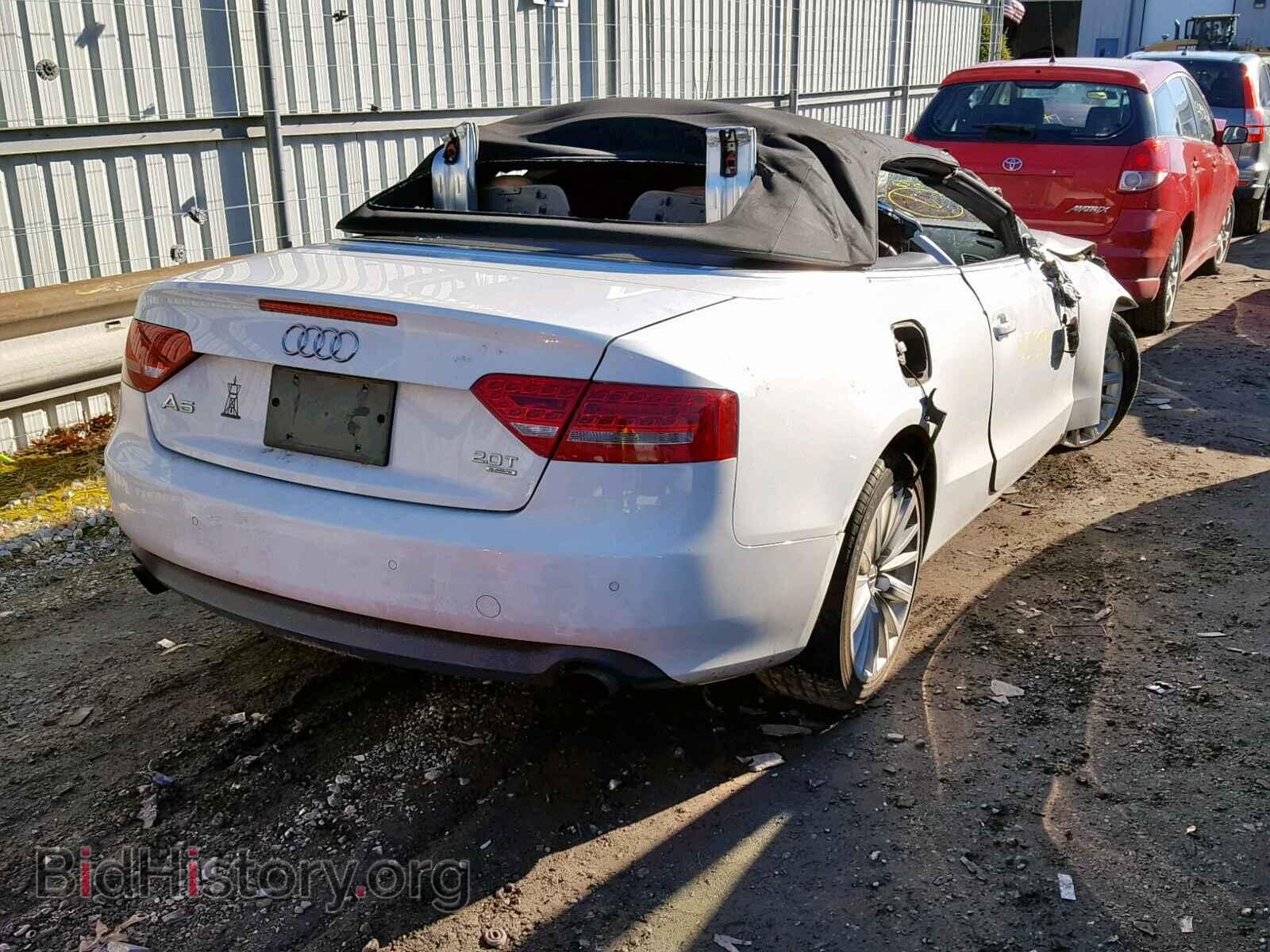 2012 AUDI A5 PREMIUM - VIN: WAULFAFH3CN008659 - Фото 4