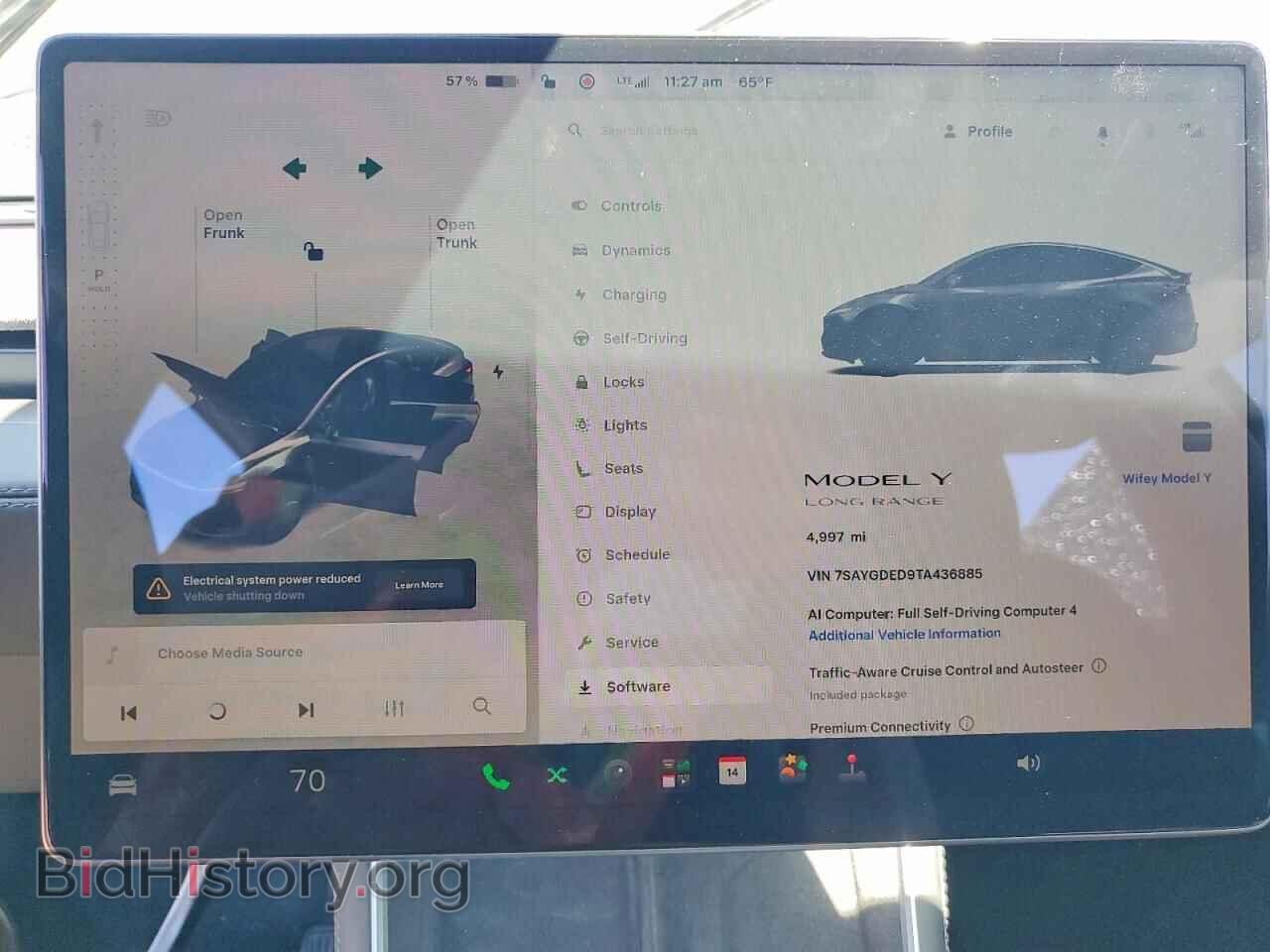 2026 TESLA MODEL Y - VIN: 7SAYGDED9TA436885 - Фото 9