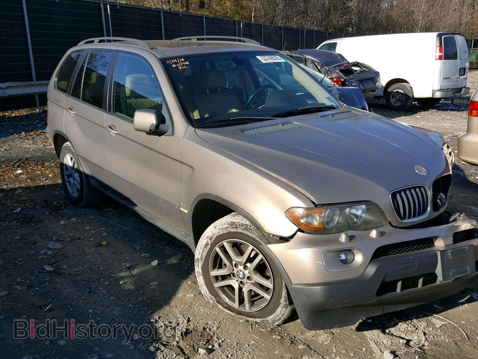 Photo 5UXFA13586LY42806 - BMW X5 2006