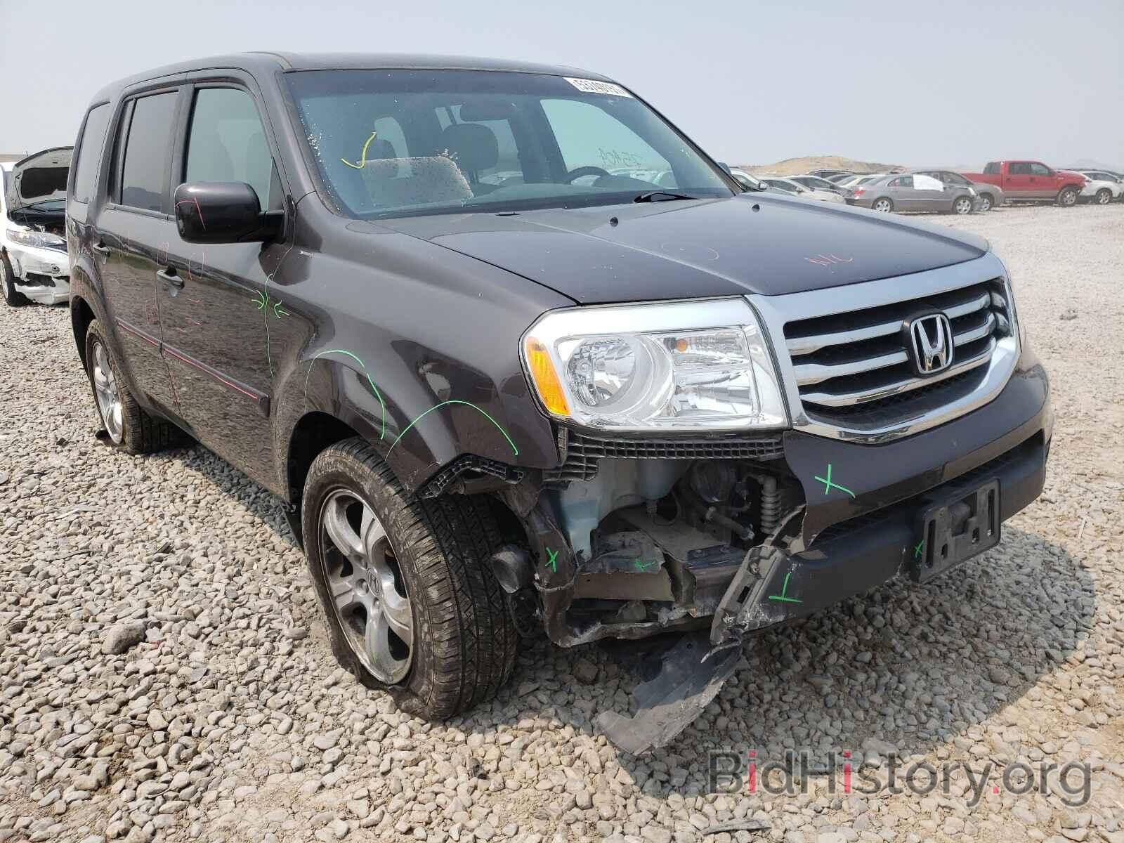 Photo 5FNYF4H4XCB006426 - HONDA PILOT 2012