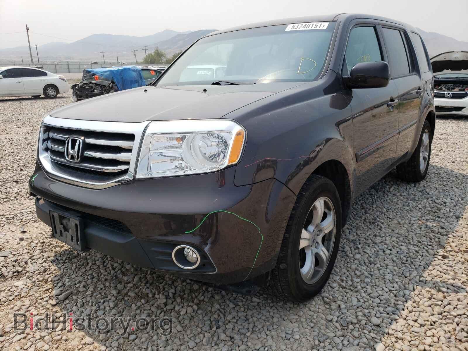 2012 HONDA PILOT - VIN: 5FNYF4H4XCB006426 - Фото 2