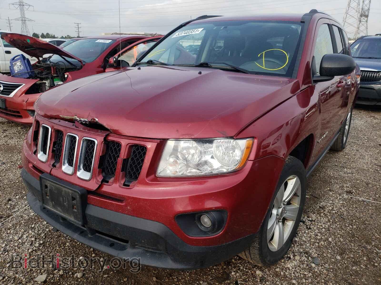 2012 JEEP COMPASS - VIN: 1C4NJCBA9CD601656 - Фото 2