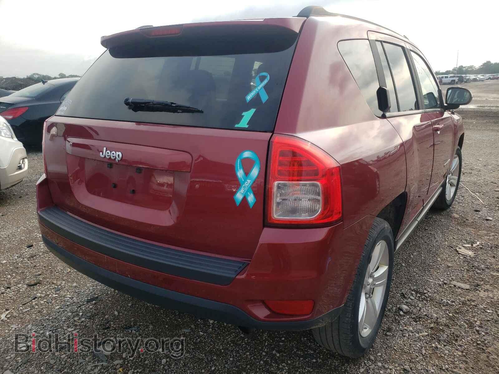 2012 JEEP COMPASS - VIN: 1C4NJCBA9CD601656 - Фото 4