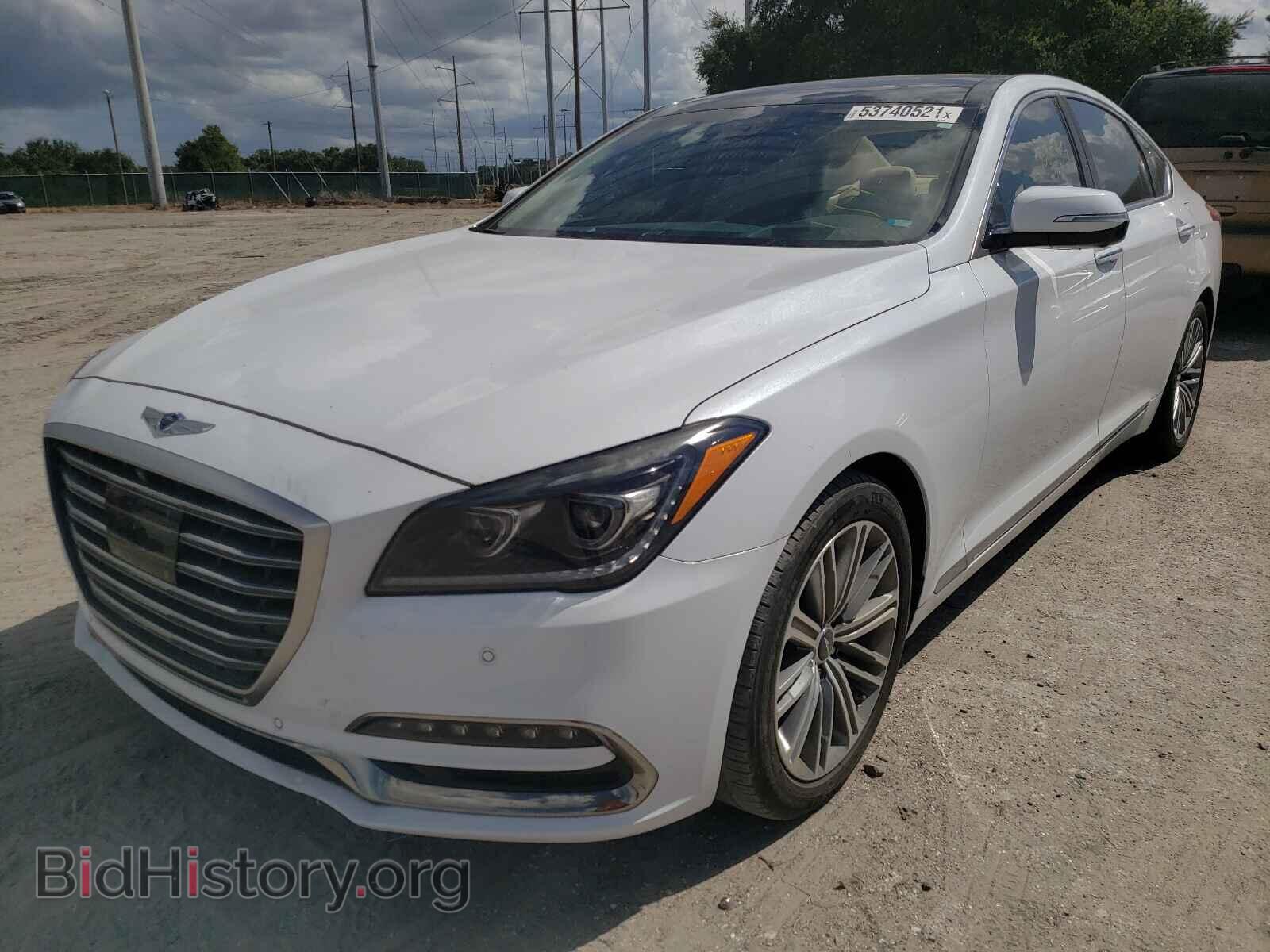 2018 GENESIS G80 - VIN: KMHGN4JE1JU235966 - Фото 2