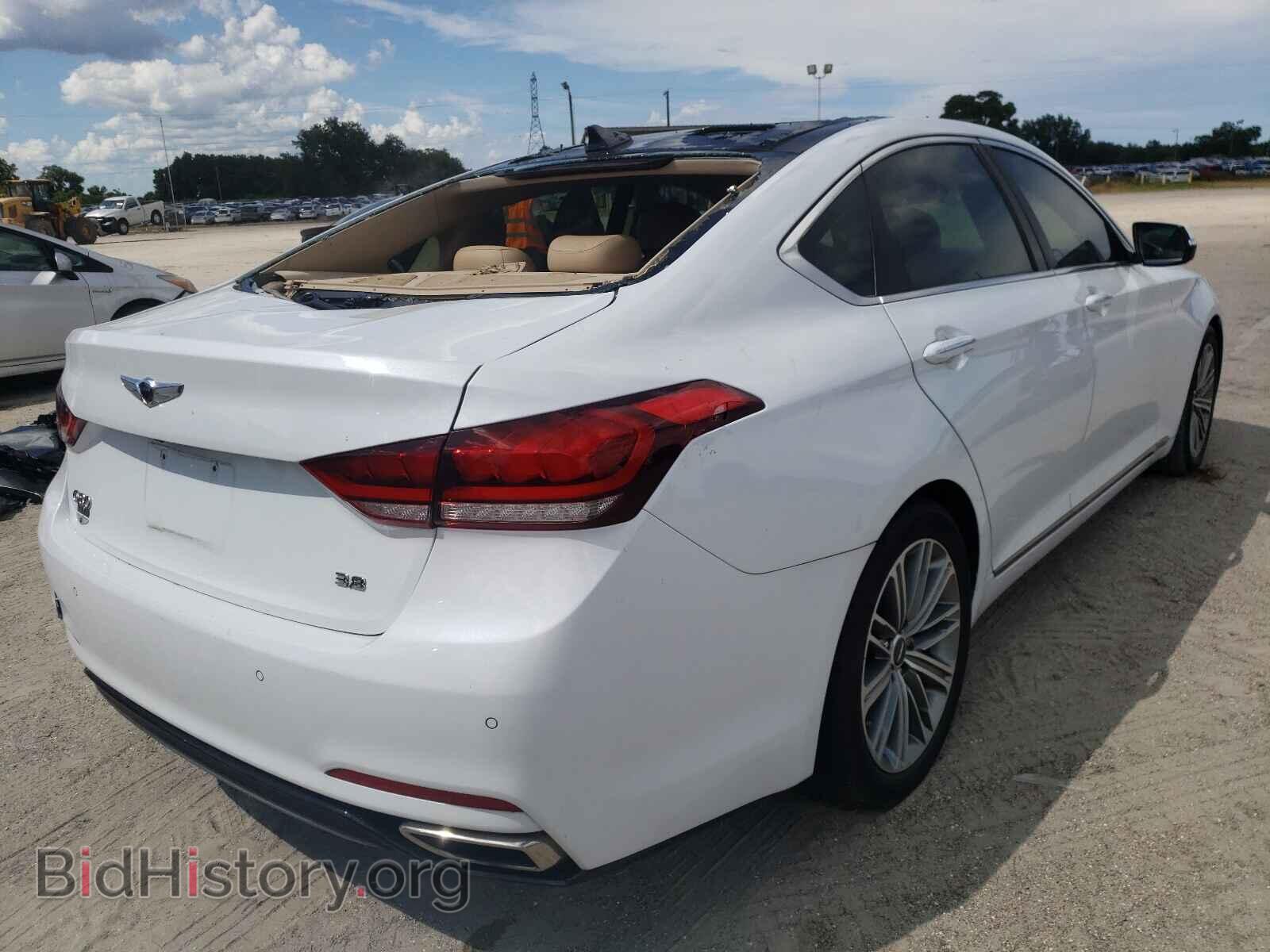 2018 GENESIS G80 - VIN: KMHGN4JE1JU235966 - Фото 4
