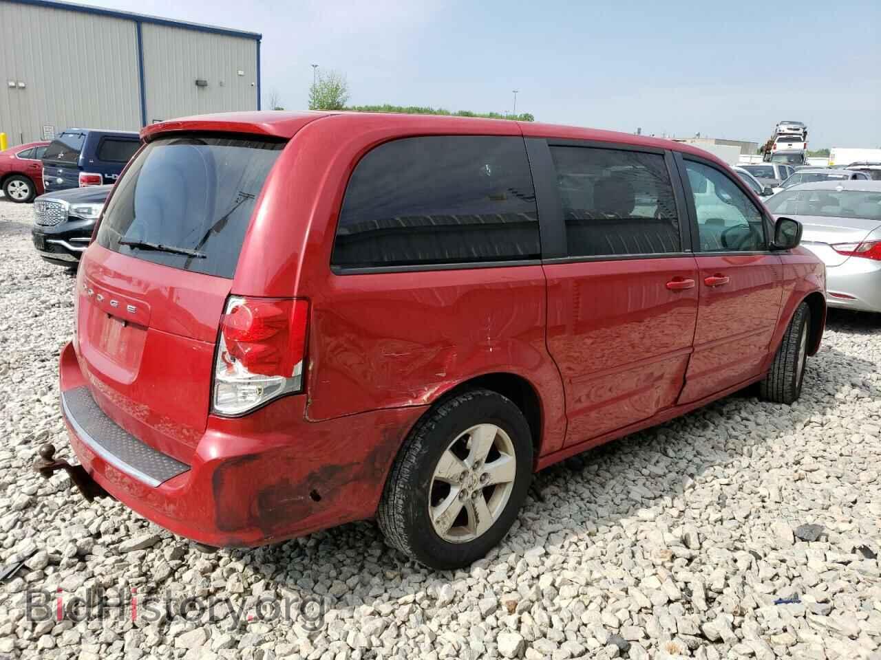 2013 DODGE CARAVAN - VIN: 2C4RDGBGXDR628819 - Фото 3