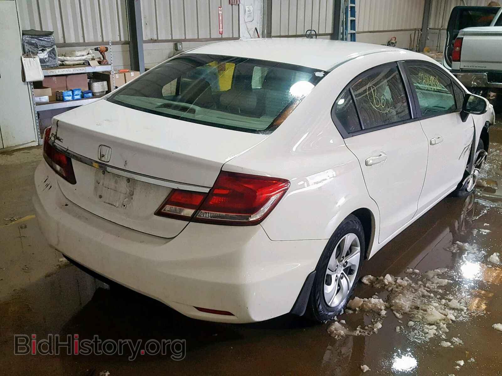 2014 HONDA CIVIC LX - VIN: 19XFB2F55EE258564 - Фото 4