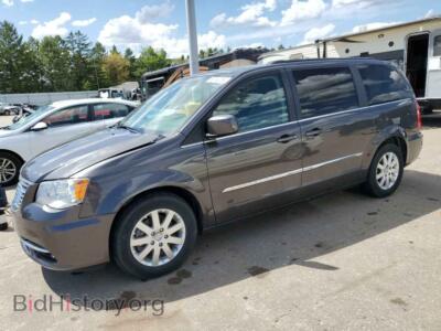 2015 Chrysler MINIVAN Touring, черный — VIN 2C4RC1BG8FR674619, Copart