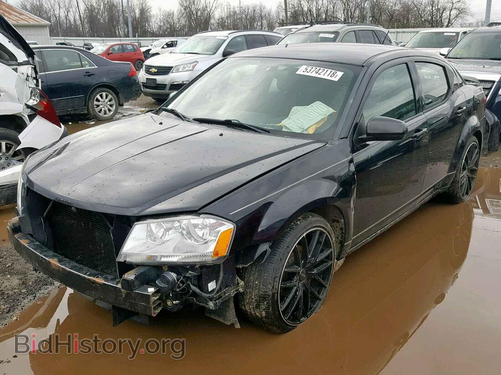 2011 DODGE AVENGER - VIN: 1B3BD1FB6BN559071 - Фото 2