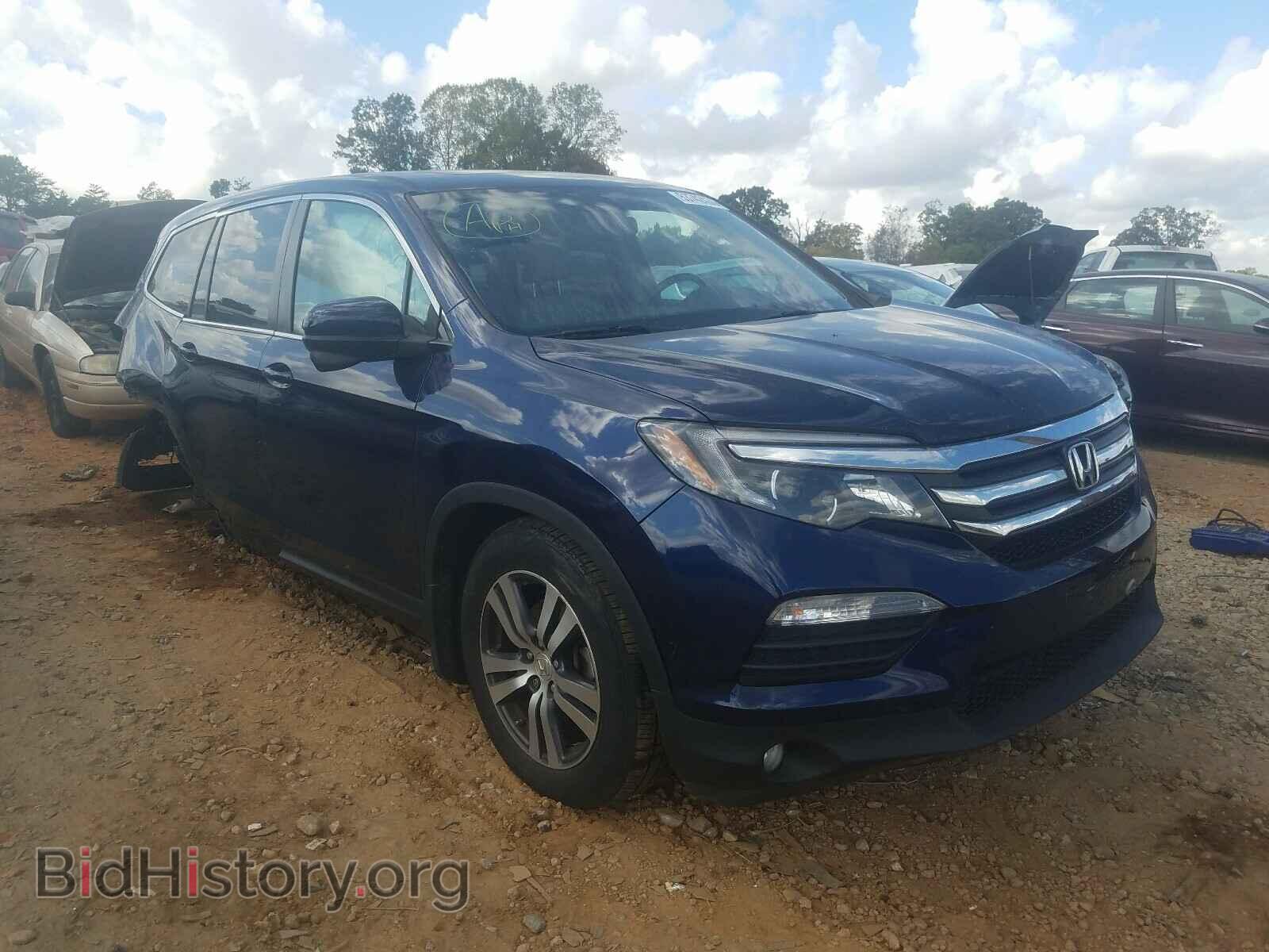 Фотография 5FNYF6H55GB031731 - HONDA PILOT 2016