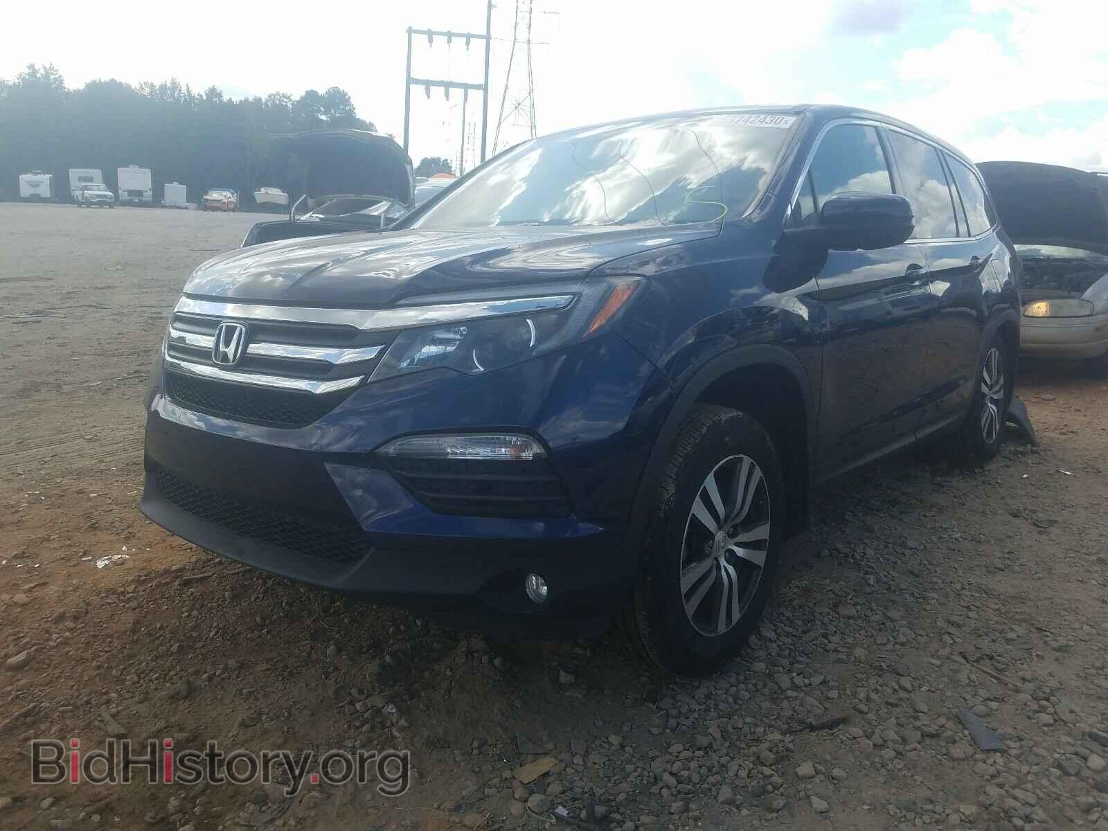 2016 HONDA PILOT - VIN: 5FNYF6H55GB031731 - Фото 2