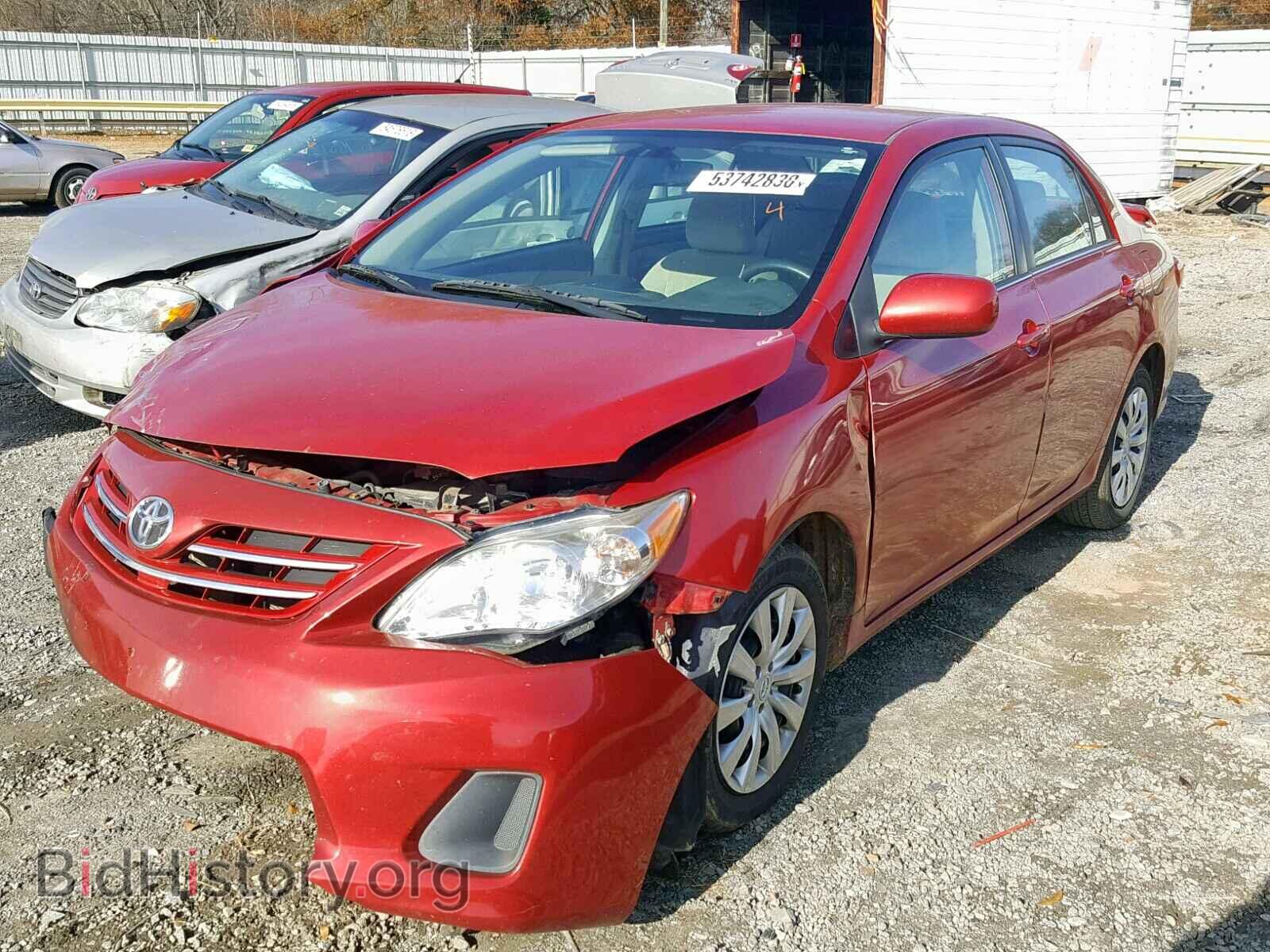 2013 TOYOTA COROLLA BA - VIN: 5YFBU4EEXDP086227 - Фото 2