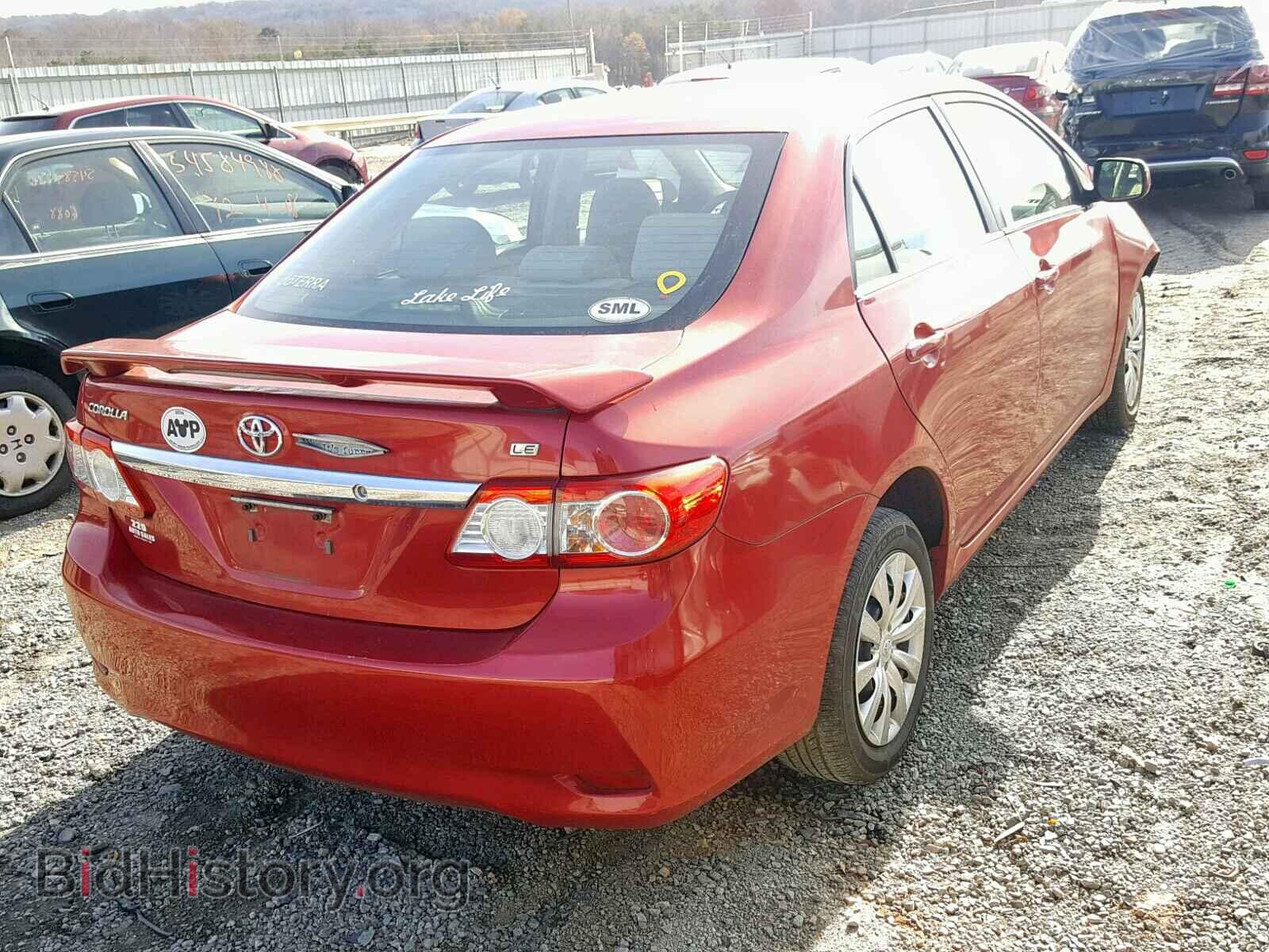 2013 TOYOTA COROLLA BA - VIN: 5YFBU4EEXDP086227 - Фото 4