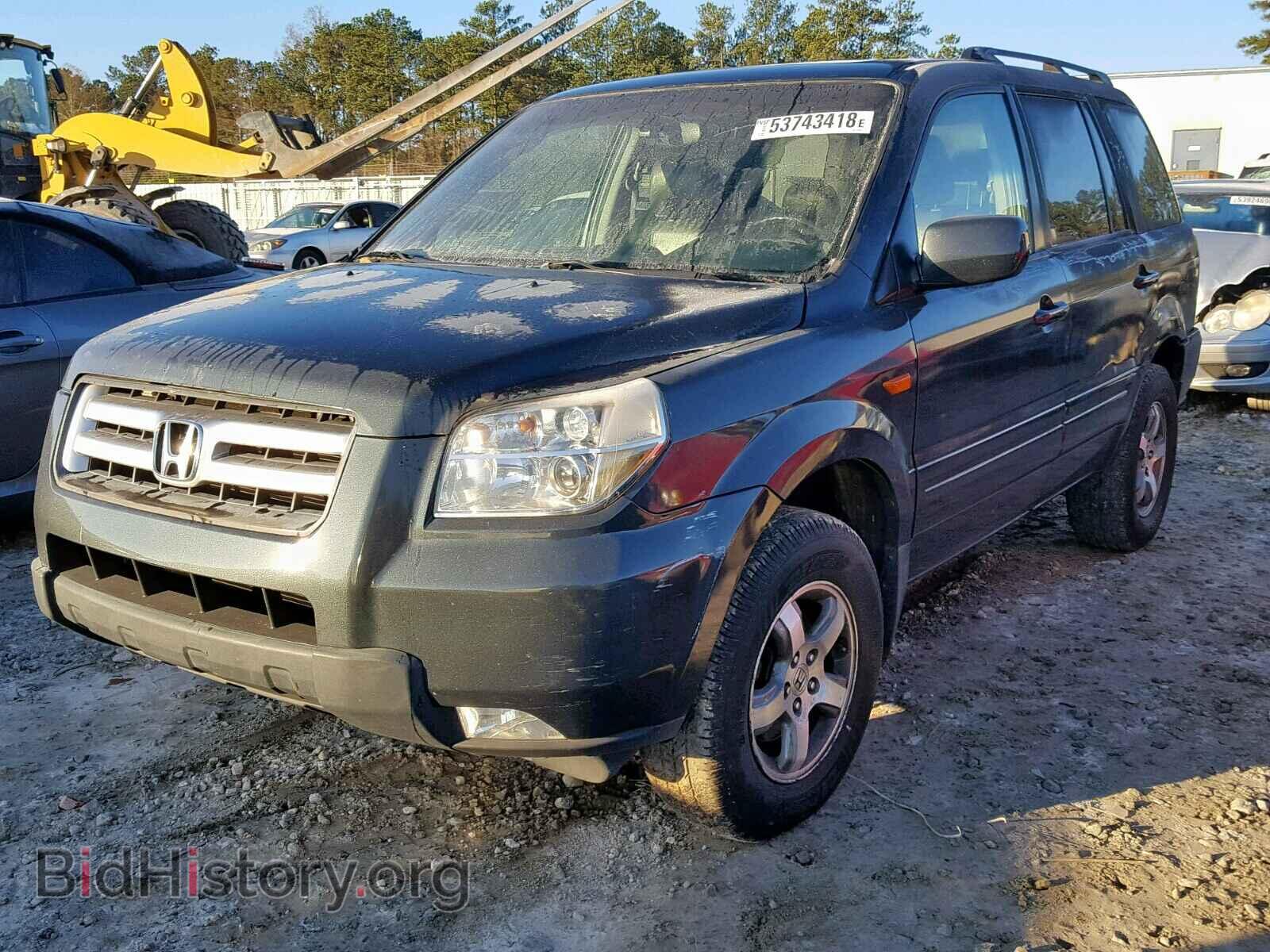 2006 HONDA PILOT - VIN: 5FNYF28586B015840 - Фото 2