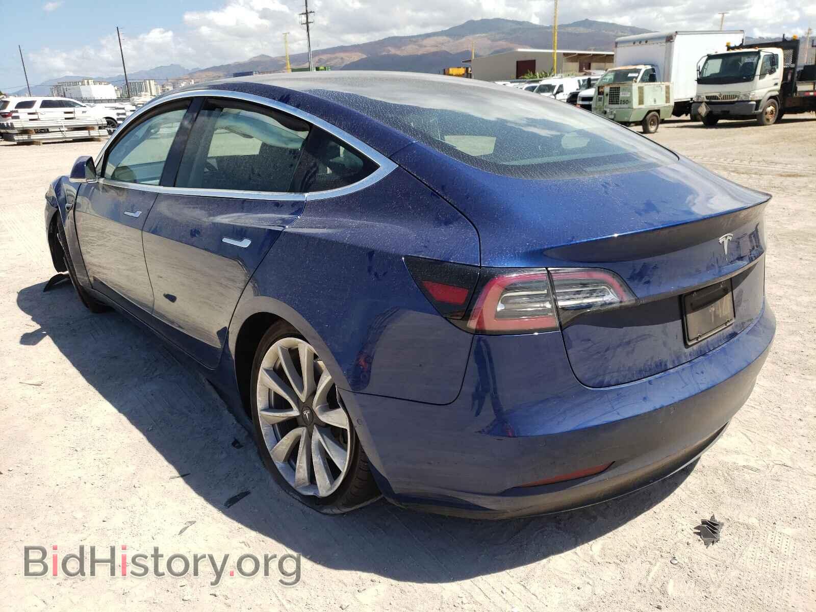 2019 TESLA MODEL 3 - VIN: 5YJ3E1EAXKF428457 - Фото 3