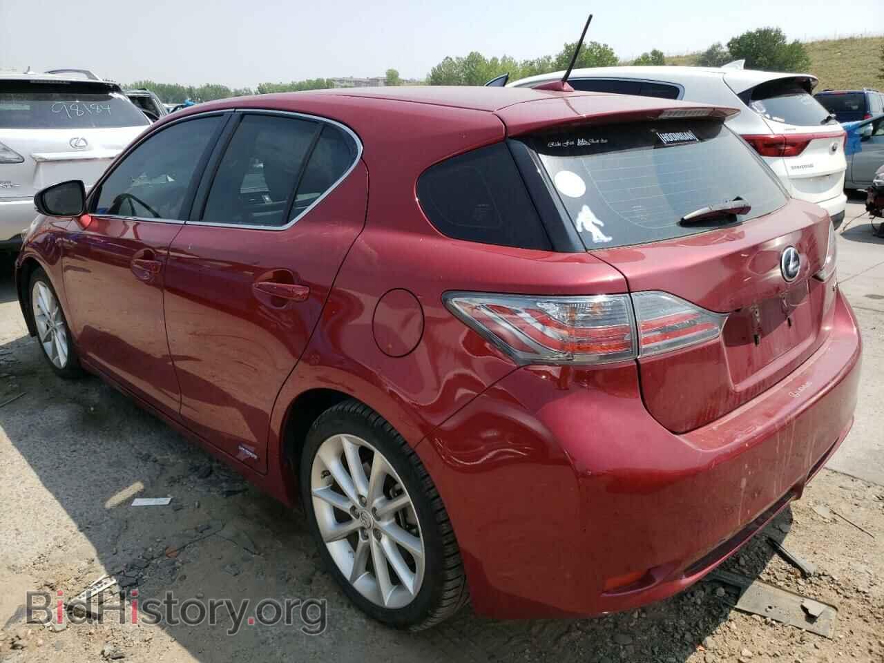 2011 LEXUS CT 200 - VIN: JTHKD5BH6B2007442 - Фото 3