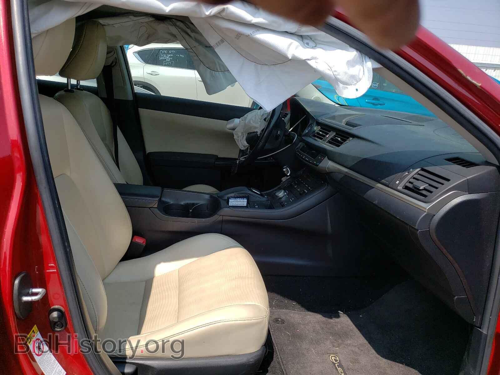 2011 LEXUS CT 200 - VIN: JTHKD5BH6B2007442 - Фото 5
