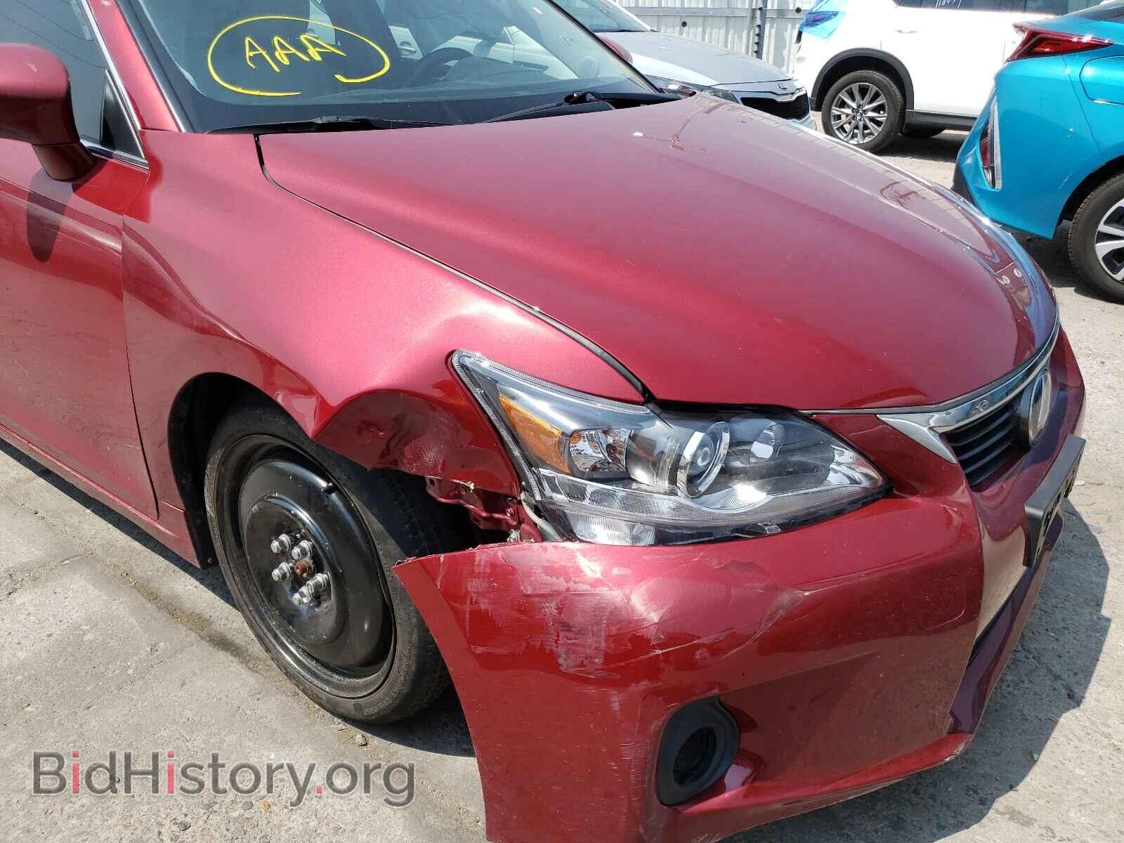 2011 LEXUS CT 200 - VIN: JTHKD5BH6B2007442 - Фото 9