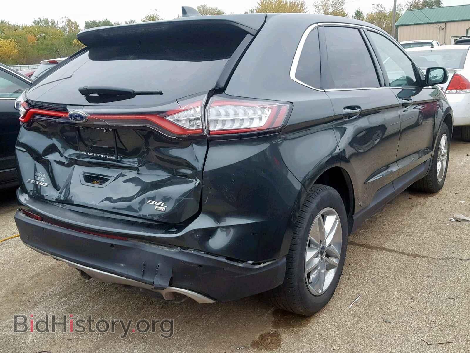 2015 FORD EDGE SEL - VIN: 2FMTK4J81FBB22341 - Photo 4