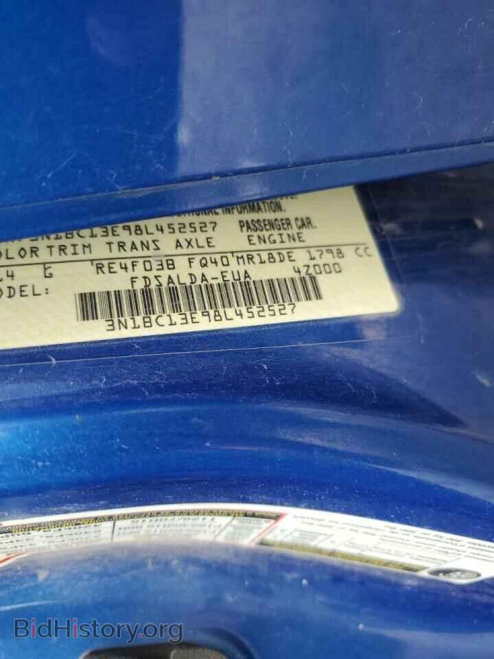 2008 NISSAN VERSA - VIN: 3N1BC13E98L452527 - Фото 10