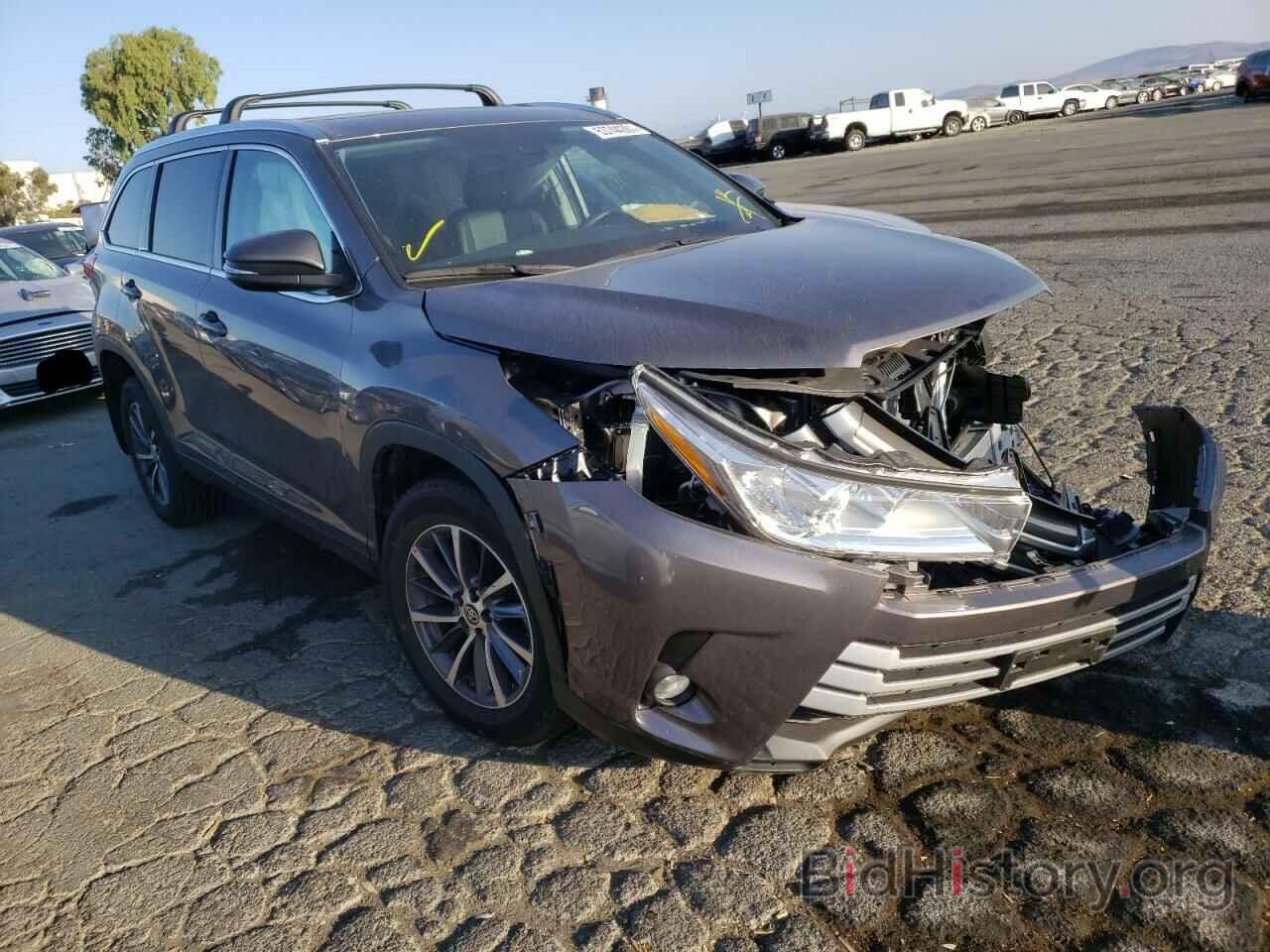 Photo 5TDJZRFH5KS747587 - TOYOTA HIGHLANDER 2019