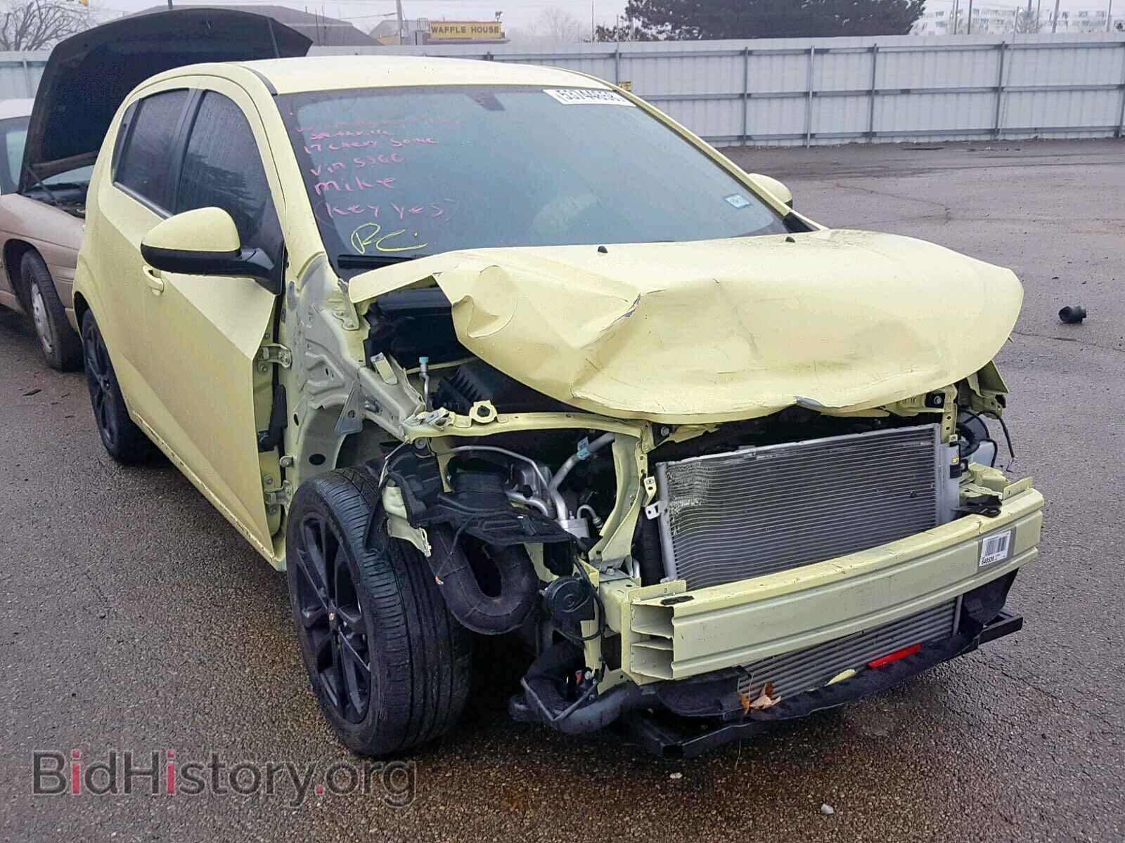 Photo 1G1JF6SB4H4105366 - CHEVROLET SONIC 2017