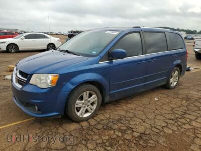 2011 Dodge CARAVAN Crew, синий — VIN 2D4RN5DG8BR697068, Copart