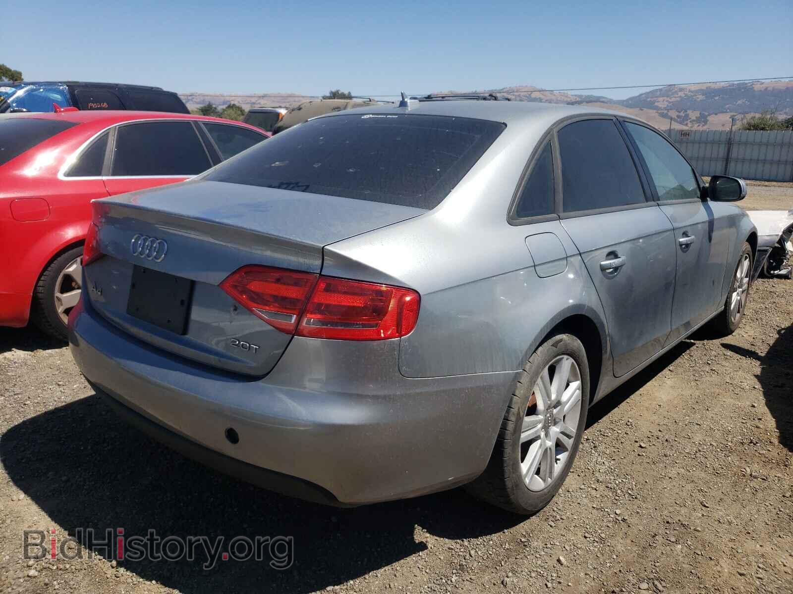 2010 AUDI A4 - VIN: WAUAFAFL7AN025960 - Фото 4