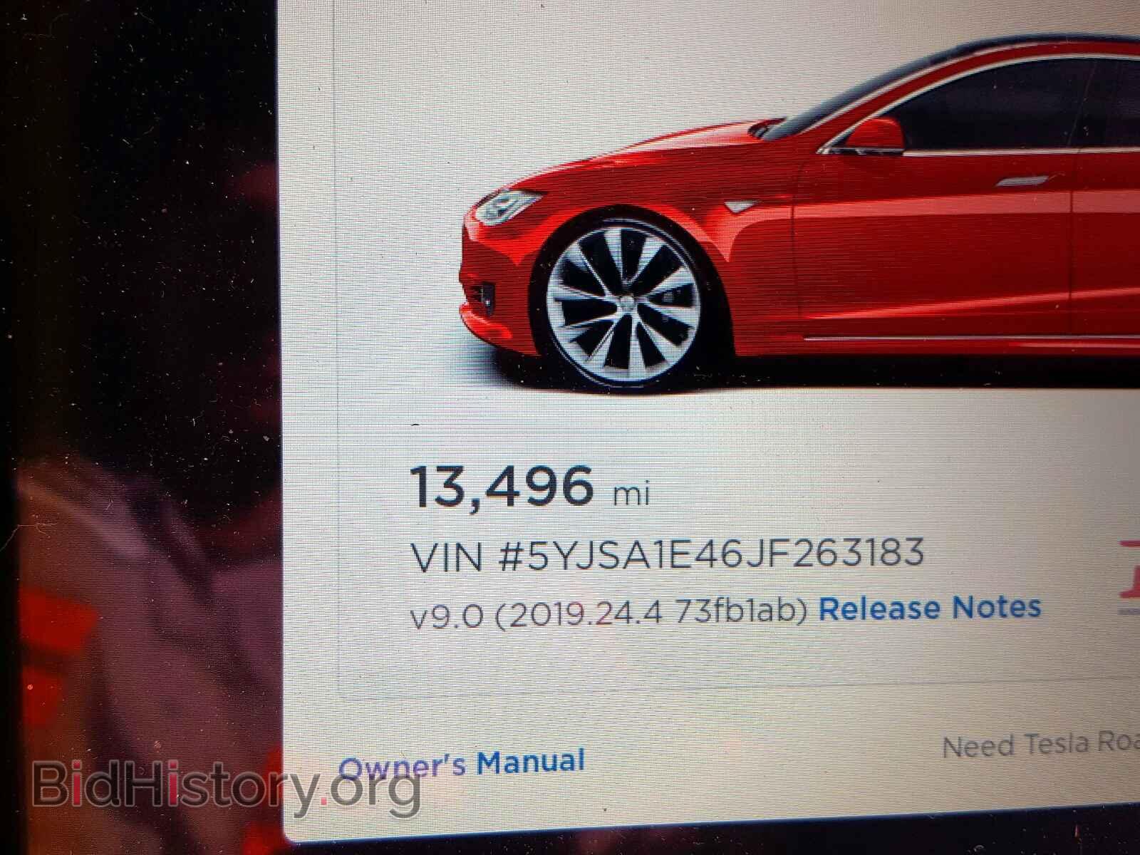 2018 TESLA MODEL S - VIN: 5YJSA1E46JF263183 - Фото 8