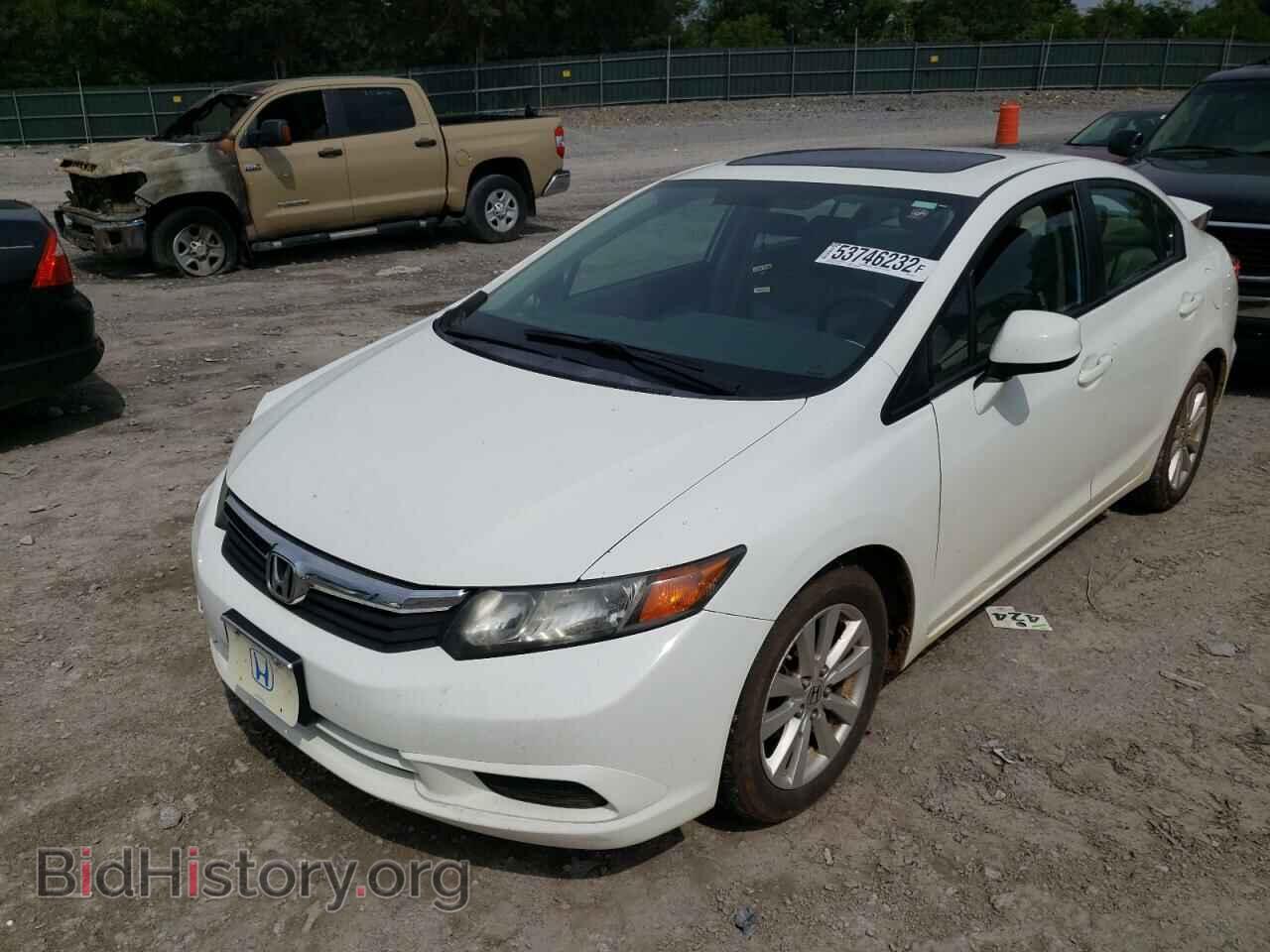 2012 HONDA CIVIC - VIN: 2HGFB2F89CH593825 - Фото 2