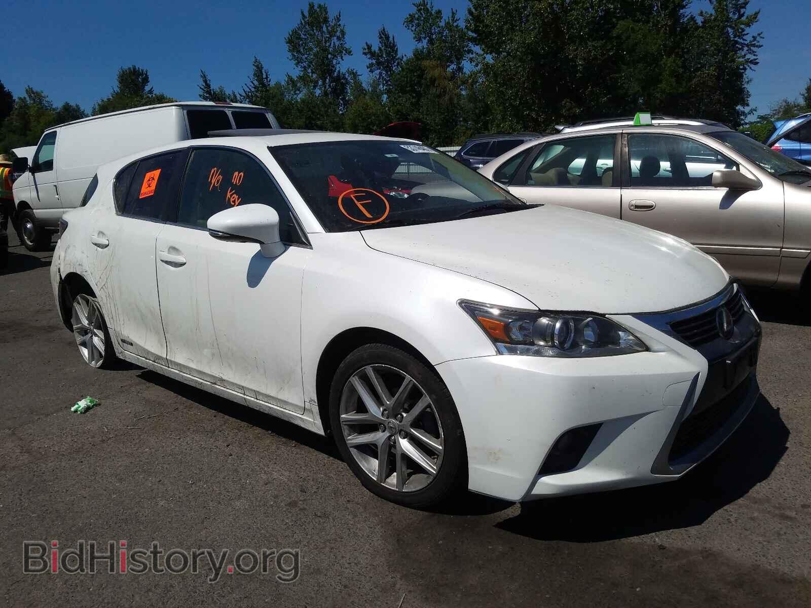 Photo JTHKD5BH9E2208000 - LEXUS CT 200 2014