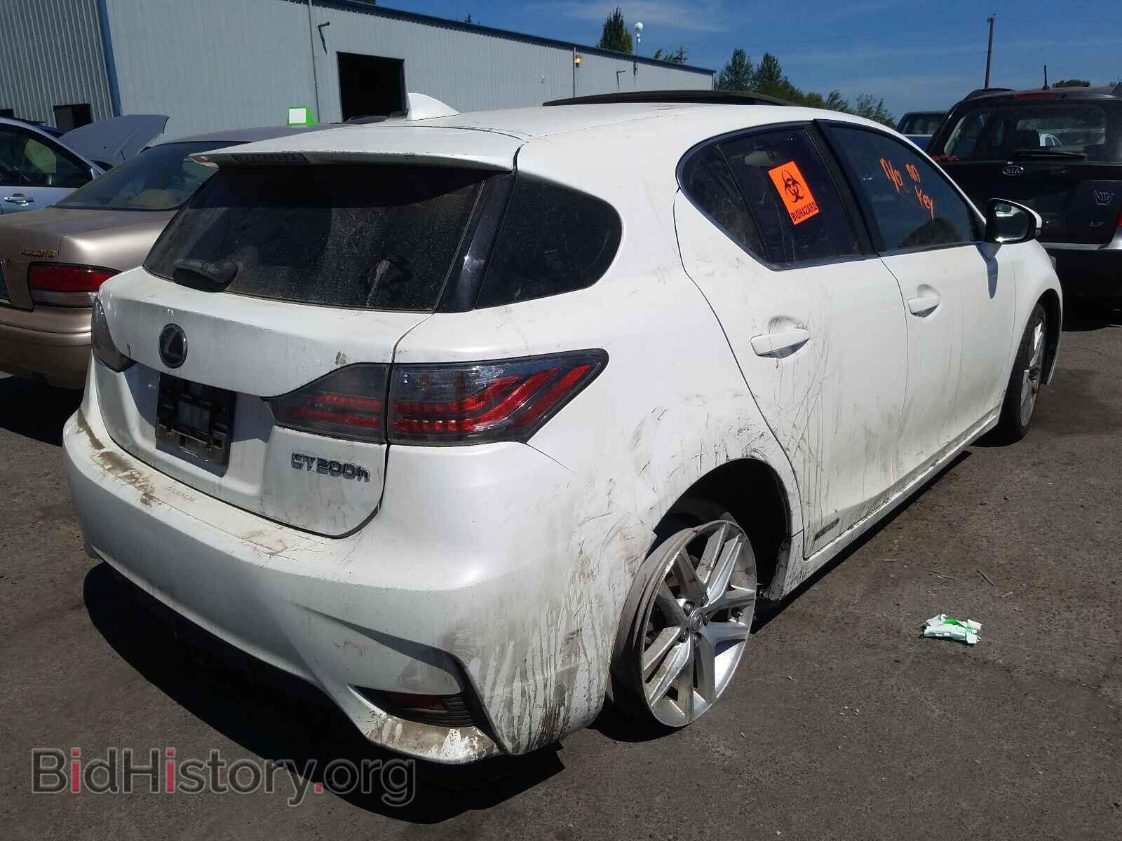 2014 LEXUS CT 200 - VIN: JTHKD5BH9E2208000 - Фото 4