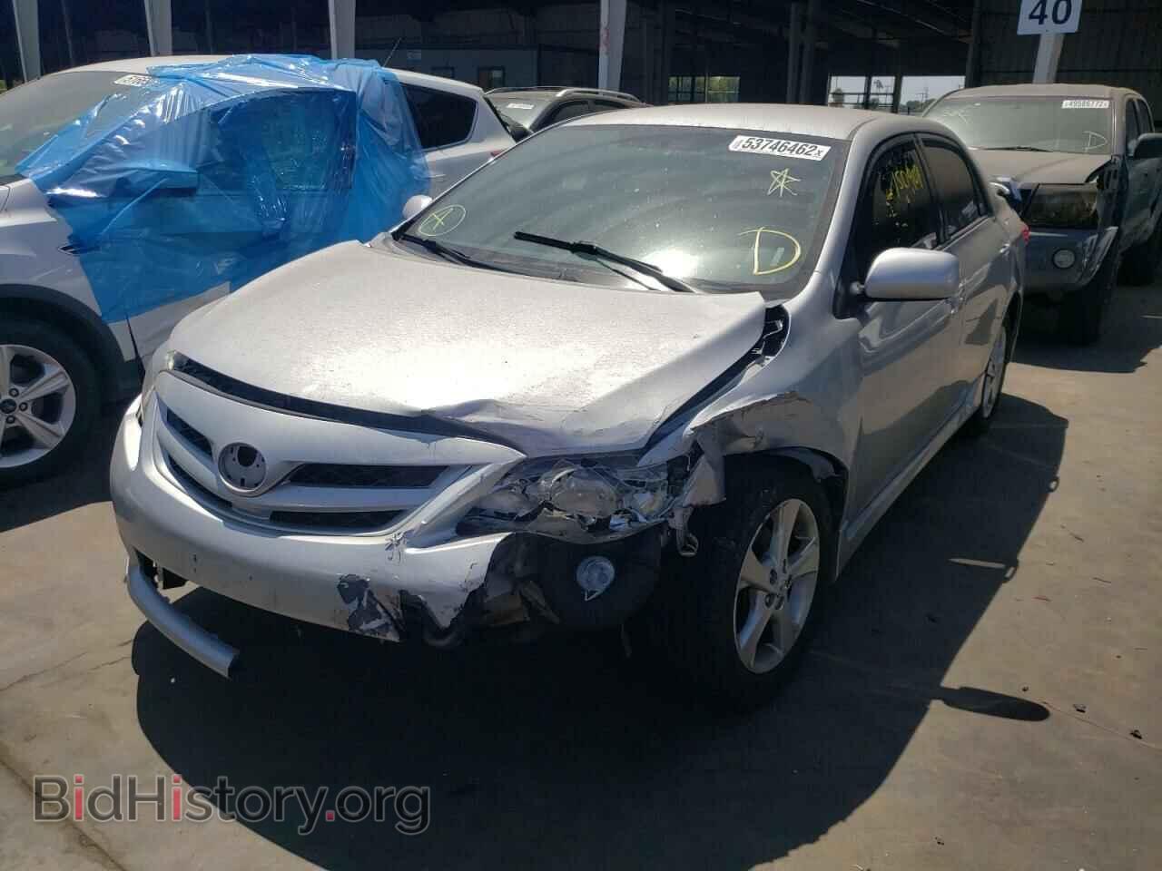 2011 TOYOTA COROLLA - VIN: 2T1BU4EE2BC654774 - Фото 2